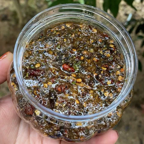 Chẩm Chéo Tây Bắc (2 Loại Khô Và Ướt) Gia Vị Chấm Đặc Sản Dân Tộc Thái – Chấm Hoa Quả Thịt Cá, Ướp Đồ Nướng, Sốt Chấm