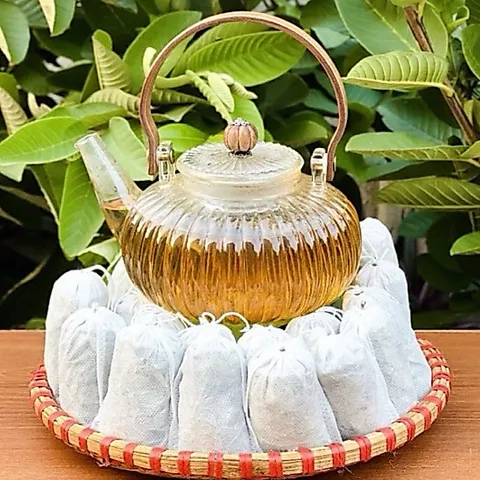 Trà Lá Ổi 30 Túi Lọc Hỗ Trợ Dáng Gọn, Nhẹ Bụng, Thanh Lọc Cơ Thể, Hỗ Trợ Chuyển Hóa Chất Béo, Vùng Bụng Nhẹ Nhàng