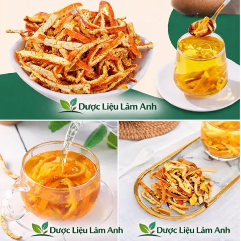 1Kg Trần Bì (Vỏ Quýt) Sao Vàng Hạ Thổ, Sạch, Thơm, Pha Trà, Làm Mứt, Hỗ Trợ Giảm Ho, Tiêu Đờm, Hỗ Trợ Tiêu Hoá Hiệu Quả