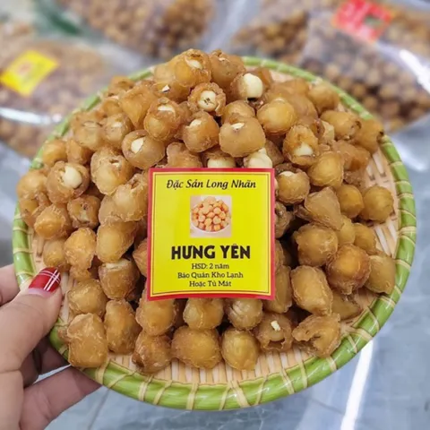 1Kg Long Nhãn Ôm Sen Hưng Yên Sấy Dẻo Loại 1, Cùi Dày Thơm Ngọt Tự Nhiên, Long Nhãn Khô, Pha Trà, Nấu Chè,Ăn Trực Tiếp