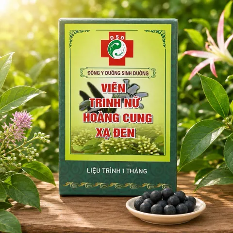 1Kg Viên Trinh Nữ Hoàng Cung Xạ Đen (Dưỡng Sinh Đường) Hỗ Trợ Cân Bằng Nội Tiết, Thanh Nhiệt, Chăm Sóc Sức Khỏe Phụ Nữ