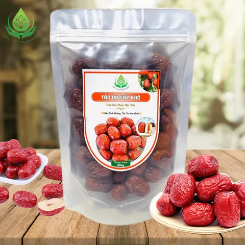 Táo Đỏ Sấy Khô 100gr Quả To Đỏ Đều Và Đẹp Loại 1