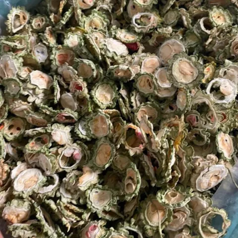 1Kg Mướp Đắng Rừng (Khổ Qua) Thái Lát Khô Sao Vàng Hạ Thổ, Pha Trà Thanh Mát, Hỗ Trợ Giải Nhiệt, Ổn Định Đường Cơ Thể