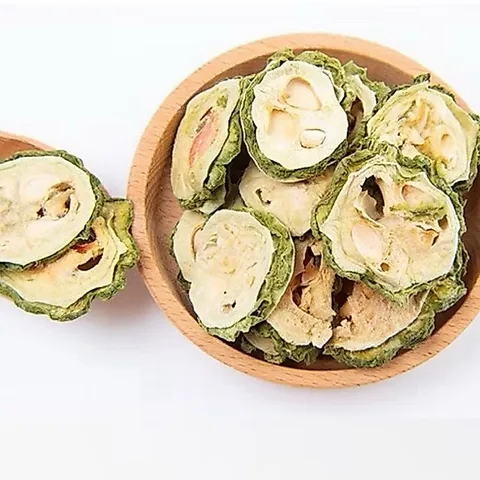 1Kg Mướp Đắng Rừng (Khổ Qua) Thái Lát Khô Sao Vàng Hạ Thổ, Pha Trà Thanh Mát, Hỗ Trợ Giải Nhiệt, Ổn Định Đường Cơ Thể