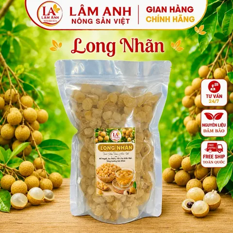 100Gr Long Nhãn Hưng Yên Sấy Dẻo Loại 1, Cùi Dày Thơm Ngọt Tự Nhiên, Long Nhãn Khô, Pha Trà, Nấu Chè,Ăn Trực Tiếp