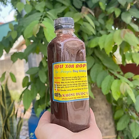 Rượu Xoa Bóp (Giàng A Páo) Đặc Sản Núi Rừng Sapa - Hỗ Trợ Đau Lưng, Đau Nhức Xương Khớp Thành Phần Thiên Nhiên