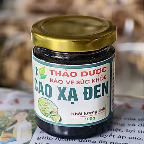 Cao Xạ Đen Hòa Bình 100g – Thảo dược hỗ trợ thanh lọc cơ thể, tăng cường sức khỏe, an thần, ngủ ngon, thanh nhiệt