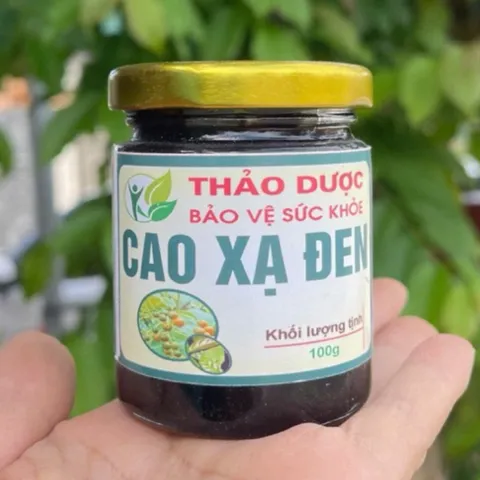 Cao Xạ Đen Hòa Bình 100g – Thảo dược hỗ trợ thanh lọc cơ thể, tăng cường sức khỏe, an thần, ngủ ngon, thanh nhiệt