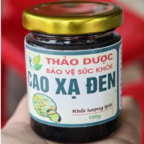Cao Xạ Đen Hòa Bình 100g – Thảo dược hỗ trợ thanh lọc cơ thể, tăng cường sức khỏe, an thần, ngủ ngon, thanh nhiệt