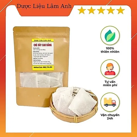 Túi lọc Chè dây Cao Bằng (hãm trà) hỗ trợ đau dạ dày, viêm loét dạ dày tá tràng, HP
