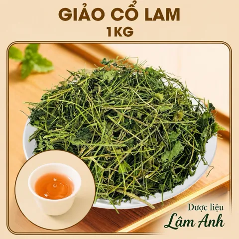 1Kg Giảo Cổ Lam 5 Lá Hòa Bình (Sao Vàng Hạ Thổ) Hỗ Trợ Ổn Định Huyết Áp, Mỡ Máu, Ổn Định Đường Huyết, Thanh Lọc Cơ Thể