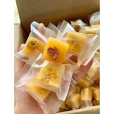 1Kg Viên Trà Hoa Cúc Đường Phèn Mật Ong Thanh Nhiệt Giải Độc Cải Thiện Giấc Ngủ Đẹp Da Đẹp Dáng