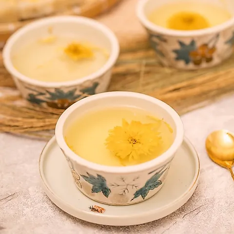 1Kg Viên Trà Hoa Cúc Đường Phèn Mật Ong Thanh Nhiệt Giải Độc Cải Thiện Giấc Ngủ Đẹp Da Đẹp Dáng