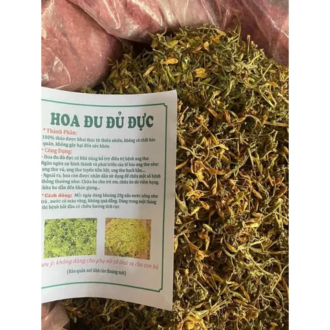 100g Hoa Đu Đủ Đực vụ mới (Sao vàng hạ thổ)