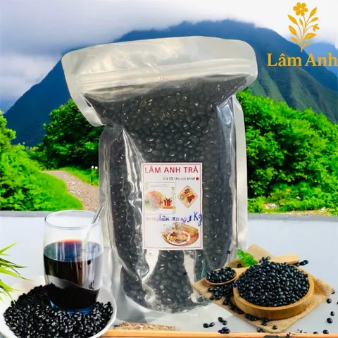1Kg Đậu Đen Xanh Lòng Rang Sẵn/ Hạt Sống – Đậu Đen Quê Nấu Nước Uống, Nấu Chè, Làm Sữa Hạt Thơm Bùi