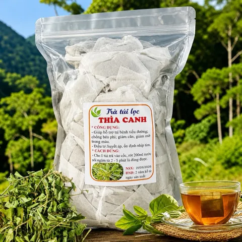 1Kg Túi Lọc Dây Thìa Canh Hoà Bình (Sao Vàng Hạ Thổ) Hỗ Trợ Ổn Định Đường Huyết, Hỗ Trợ Mỡ Máu, Lợi Tiểu
