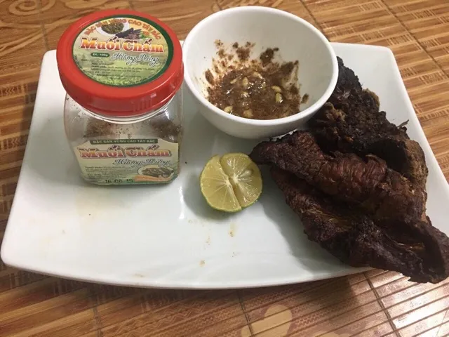 Muối Chấm Mắc Khén Hoà Bình (100g) gia vị chấm hoa quả, thịt cá