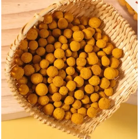 Viên Tinh Bột Nghệ Mật Ong Nguyên Chất (Hũ 500g) Đẹp Da Chống Lão Hoá Làm Sáng Da, Hỗ Trợ Tiêu Hóa Tốt