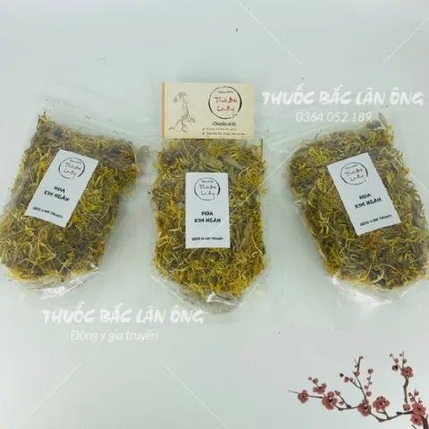 100g Hoa Kim Ngân (Loại Thượng Hạng)