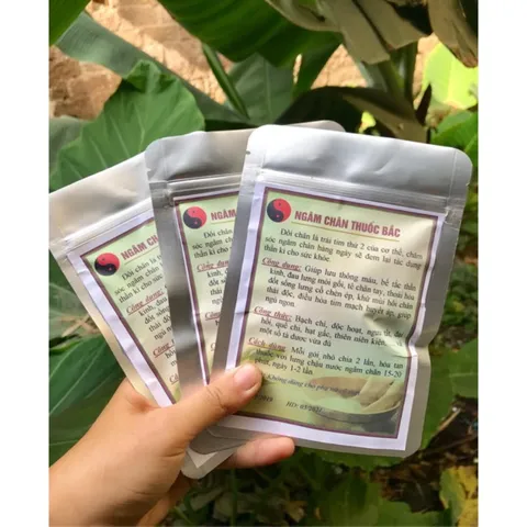 Bột ngâm chân thảo dược 1 set ngâm được 10 lần