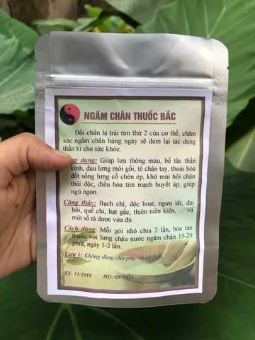 Bột ngâm chân thảo dược 1 set ngâm được 10 lần