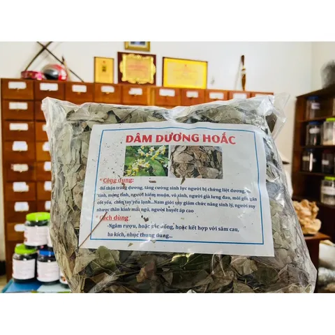 1Kg Dâm Dương Hoắc (Sao vàng hạ thổ, khô thơm)