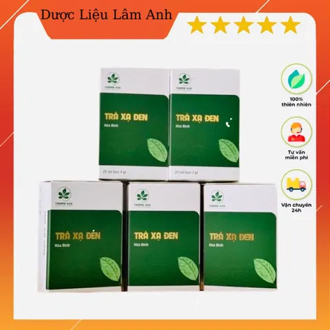 Trà túi lọc Xạ đen Hoà Bình đạt chuẩn GMP-WHO (20 gói x 3gr)