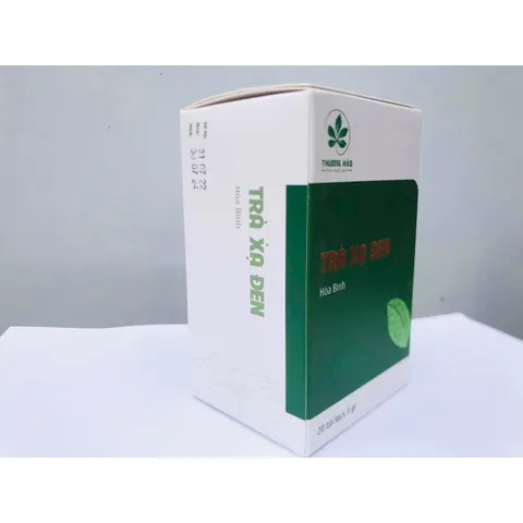 Trà túi lọc Xạ đen Hoà Bình đạt chuẩn GMP-WHO (20 gói x 3gr)