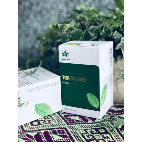 Trà túi lọc Xạ đen Hoà Bình đạt chuẩn GMP-WHO (20 gói x 3gr)