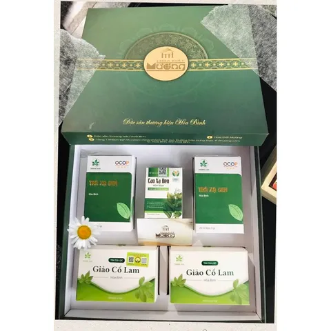 Trà túi lọc Xạ đen Hoà Bình đạt chuẩn GMP-WHO (20 gói x 3gr)
