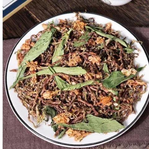 1Kg Trà Sơn Mật Hồng Sâm (Nhiều Hoa Nhài, Cỏ Ngọt) Pha Trà Thanh Nhiệt, Đẹp Da, Hỗ Trợ Thanh Lọc Cơ Thể, Dễ Ngủ