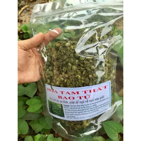 100g Nụ hoa tam thất bao tử Sa Pa loại 1 giúp ngủ ngon, thanh nhiệt cơ thể, hỗ trợ tiền đình