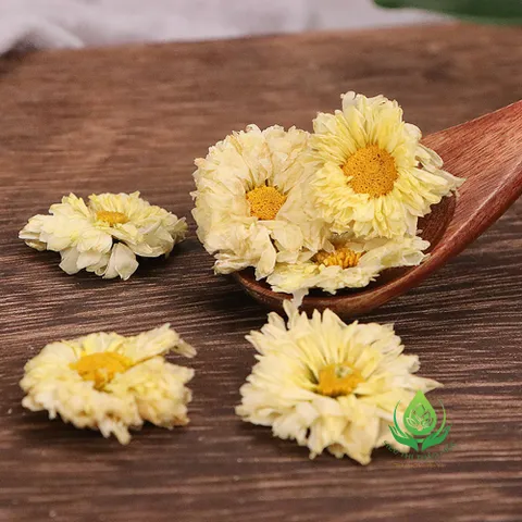 Trà Hoa Cúc Trắng (Bạch Cúc) 100gr  Ngủ Ngon, Ổn định huyết áp, Giảm Stress, Thanh Nhiệt, Giải Độc