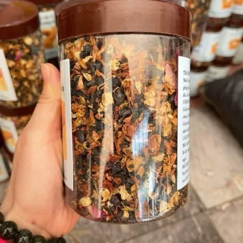 Muối Ngâm Chân Thảo Dược Giúp Thư Giãn, Dưỡng Sinh, Cân Bằng Cơ Thể, Hỗ Trợ Ngủ Ngon (hũ 500g)