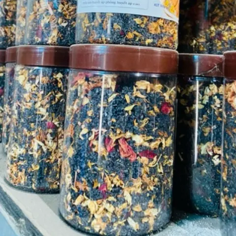Muối Ngâm Chân Thảo Dược Giúp Thư Giãn, Dưỡng Sinh, Cân Bằng Cơ Thể, Hỗ Trợ Ngủ Ngon (hũ 500g)