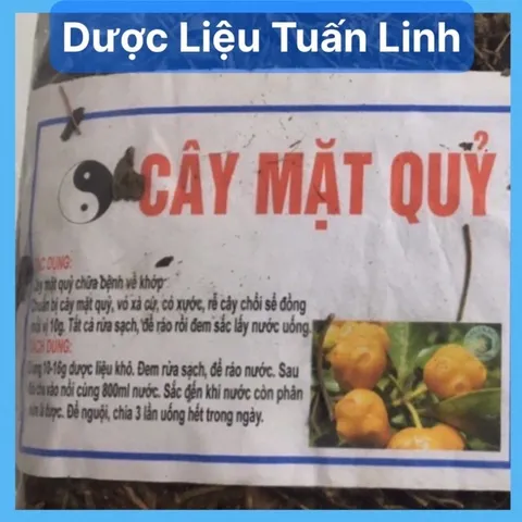 1kg cây mặt quỷ khô sạch (phơi nắng tự nhiên)