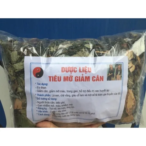 Trà GIẢM CÂN thảo dược hạ mỡ máu, ổn định huyết áp