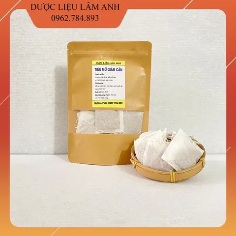 Trà GIẢM CÂN thảo dược hạ mỡ máu, ổn định huyết áp