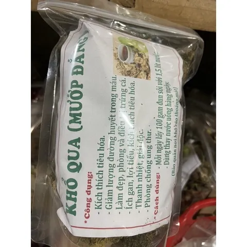 1Kg Khổ Qua (mướp đắng rừng) nguyên quả sấy khô