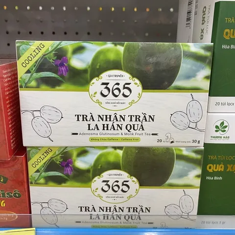 Trà nhân trần la hán quả (20 túi lọc x 1,5g)
