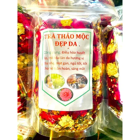 Trà Thảo Mộc Đẹp Da (Điều hoà huyết áp,đẹp da )