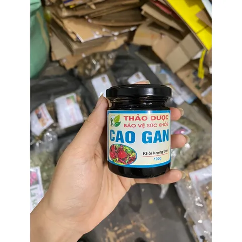 Cao Gan lọ 100g (hỗ trợ hạ men gan, gan mỡ, máu mỡ, viêm gan B, C)