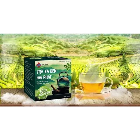 Trà túi lọc Xạ đen Hoà Bình (20 gói x 2gr)