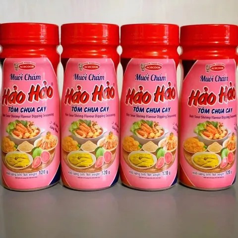 Muối Hảo Hảo Chua Cay thượng hạng (lọ 120g) Chính hãng