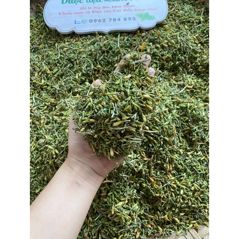 1kg Hoa Đu Đủ Đực khô vụ mới (Sao vàng hạ thổ)