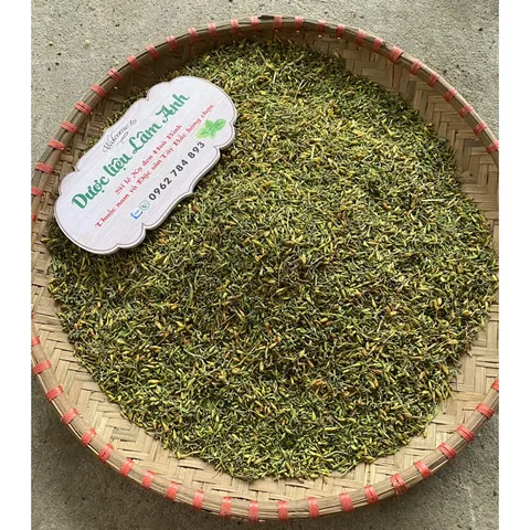 1kg Hoa Đu Đủ Đực khô vụ mới (Sao vàng hạ thổ)