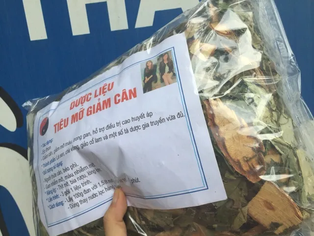 1 Liệu trình (3Kg) Tiêu mỡ giảm cân 100% thảo dược tự nhiên