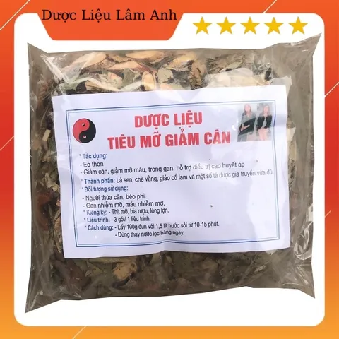 1 Liệu trình (3Kg) Tiêu mỡ giảm cân 100% thảo dược tự nhiên