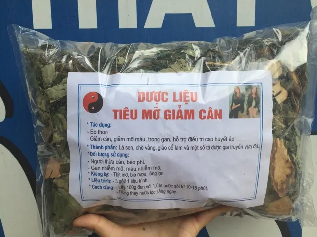 1 Liệu trình (3Kg) Tiêu mỡ giảm cân 100% thảo dược tự nhiên