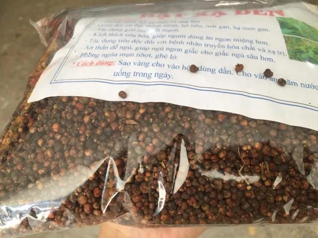1Kg Hạt Xạ đen Hoà Bình loại đẹp (Sao vàng hạ thổ, vụ mới khô thơm) giải nhiệt, ngủ ngon, hỗ trợ K - U - Bư/ớu